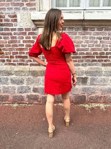 Robe rouge Diane