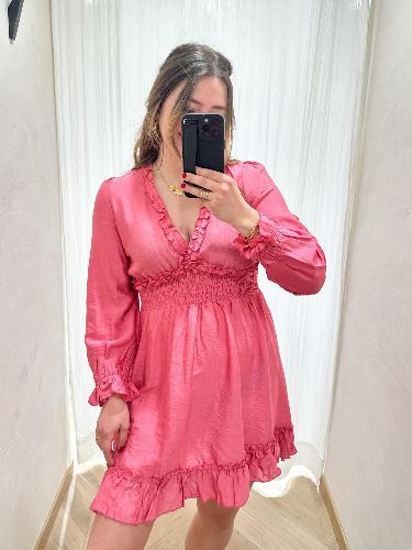 Robe rose