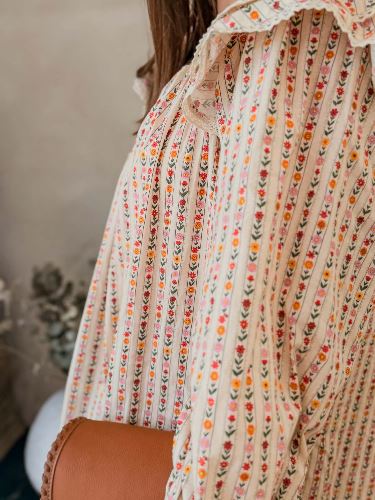 Robe fleurie