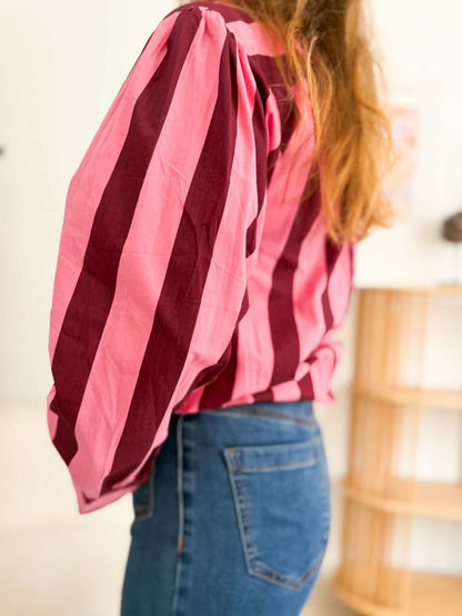 Chemise Victor - Rose bordeau