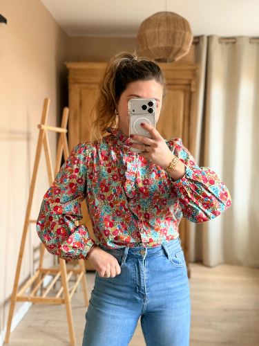 Chemisier style liberty