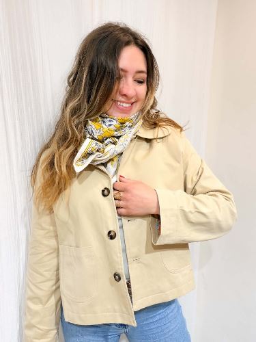 Trench court Hortense - Beige