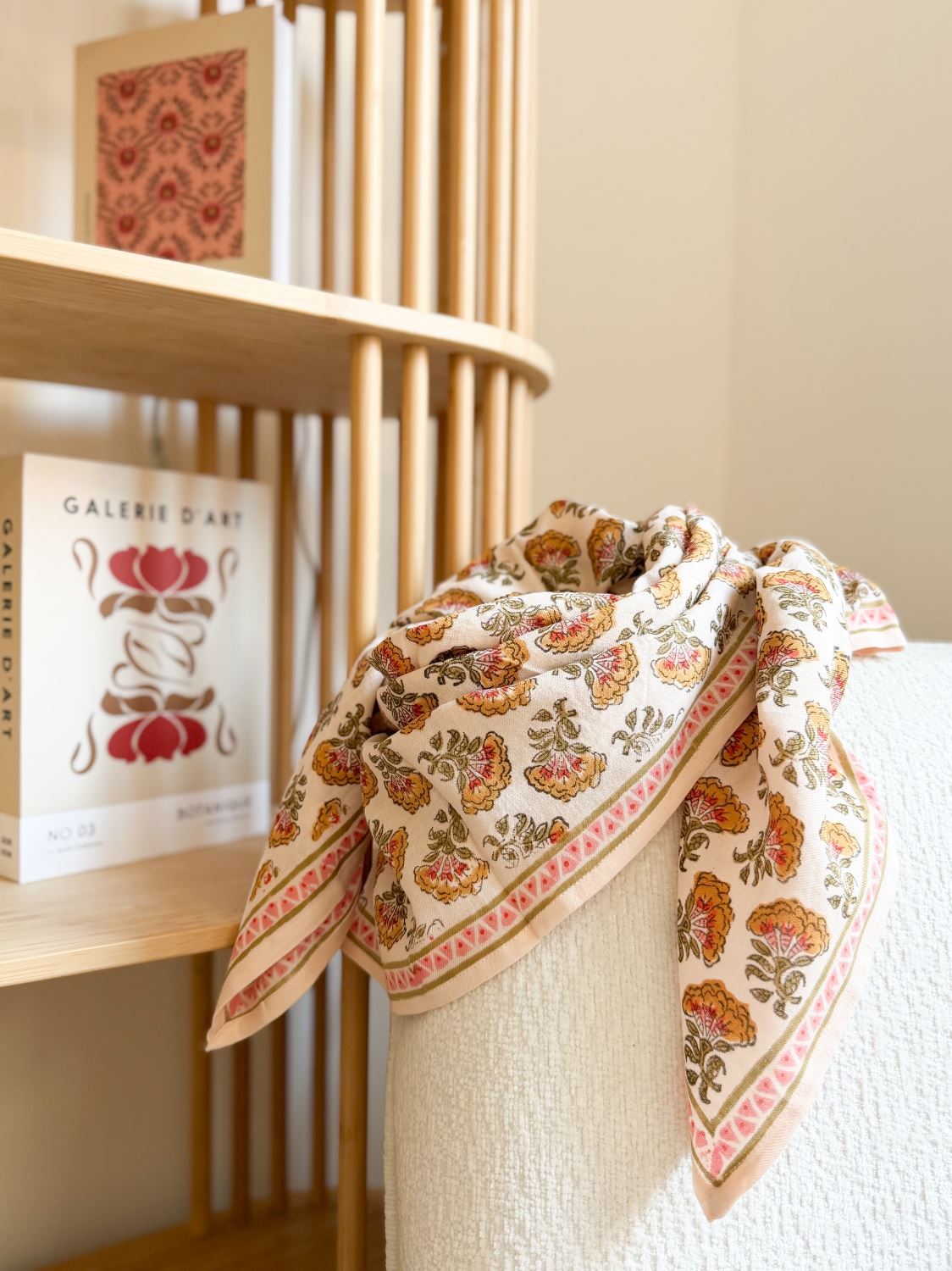 Foulard Namaste Ecru - 100cm