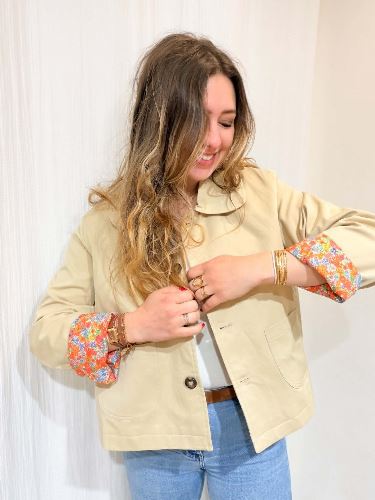 Trench court Hortense - Beige