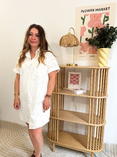 Robe broderie anglaise broderie