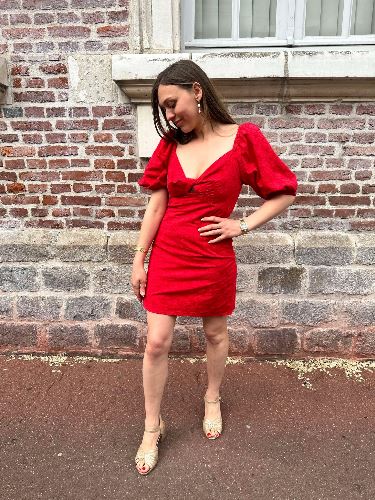 Robe rouge Diane