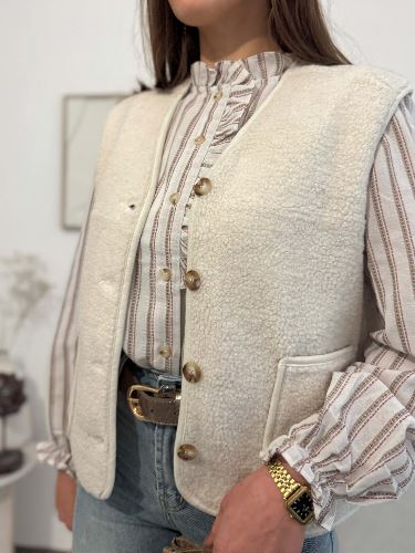 Blouse à lignes - Léna