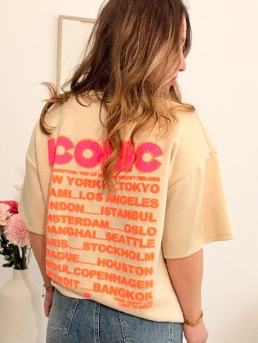 T-shirt ICONIC - Beige