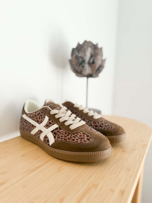 Sneakers léopard