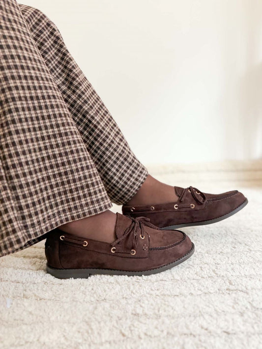Moccasins chocolat