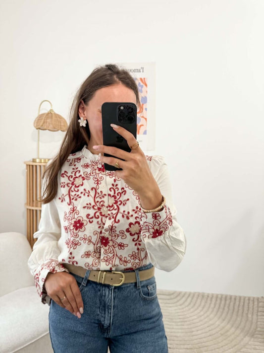 Blouse Brodée Eline