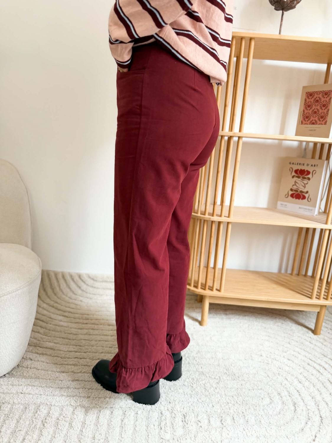 Pantalon prune