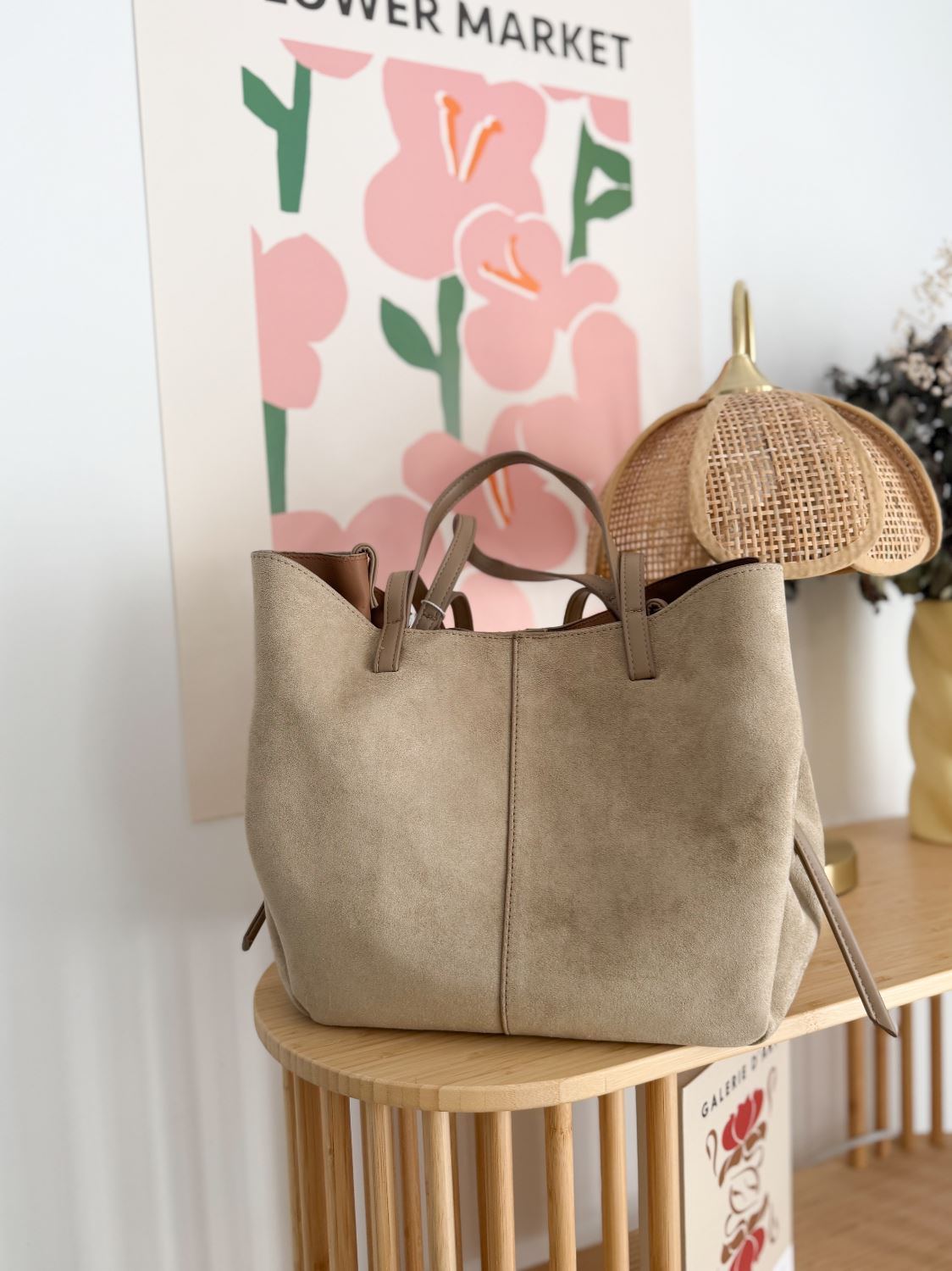 Sac cabas pauline beige